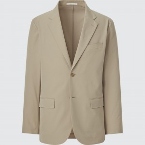 UNIQLO Airsense Ultra Light Jacket Bej Rengi | 813-HPATCG
