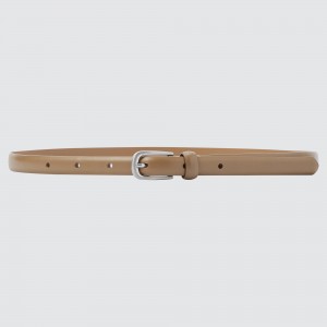 UNIQLO Belt 2021 Season Bej Rengi | 264-WODRUY