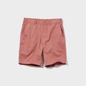 UNIQLO Chino Shorts Short Pembe | 837-CAXMYU