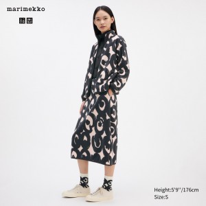 UNIQLO Fleece Skirt Siyah | 152-DMONZW