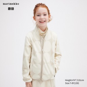 UNIQLO Fleece Zipped Jacket Açık | 239-WKYEBX