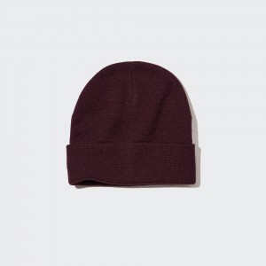 UNIQLO Heattech Cap Wine | 740-PLWVIF