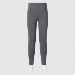 UNIQLO Heattech Cotton Extra Warm Thermal Leggings Koyu | 267-EOANTL