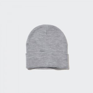 UNIQLO Heattech Watch Cap Gray | 085-GCYZDF