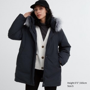 UNIQLO Hybrid Down Coat Siyah | 152-BYXIZT