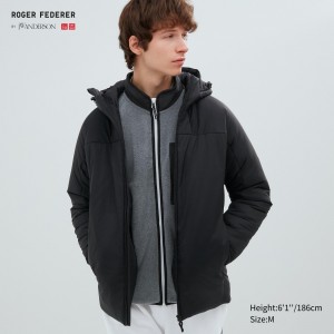 UNIQLO Light Warm Padded Parka Siyah | 913-HKTYLE