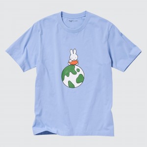 UNIQLO Peace For All Graphic T-Shirt Dick Bruna Mavi | 018-LTJMWI