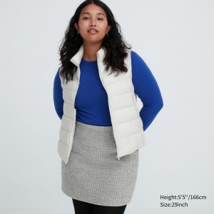 UNIQLO Tweed Mini Skirt Gray | 619-IQAXUW