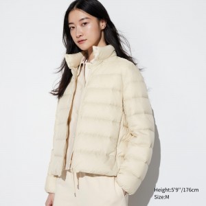 UNIQLO Ultra Light Down Jacket Beyaz | 237-TFREVU