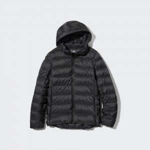 UNIQLO Ultra Light Down Parka Siyah | 975-QYAKDB