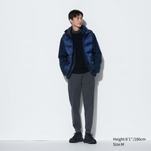 UNIQLO Ultra Stretch Dry Ex Joggers Long Koyu | 371-OSRHJZ